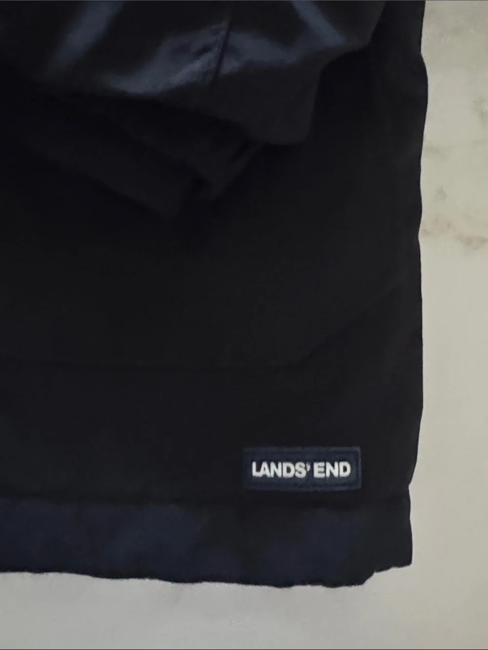 Lands' End Kids Hooded Jacket in Black